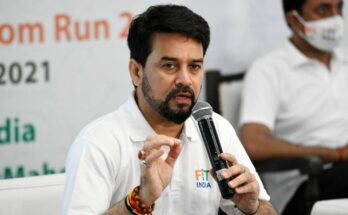 Union MinisShri Anurag Singh Thakur