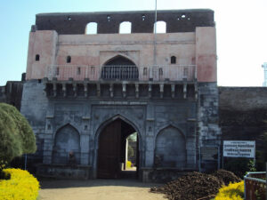 Entrance to the wada of Raja Lakhuji Jadhav