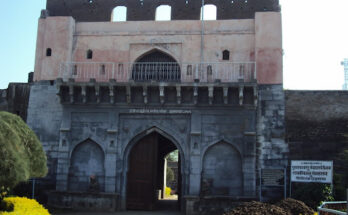 Entrance to the wada of Raja Lakhuji Jadhav