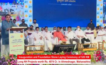 Highways Minister inaugurates 527 km long National Highway