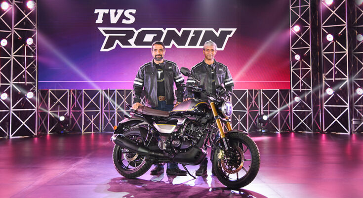 रोनिन च्या लाँचने TVS मोटरचा प्रीमियम लाइफस्टाइल सेगमेंट मध्ये प्रवेश TVS Motor Company Launches The All-New TVS RONIN हडपसर मराठी बातम्या Hadapsar Latest News Hadapsar News
