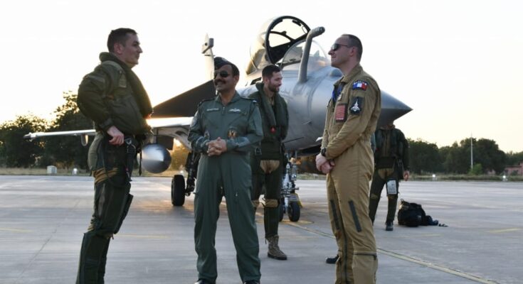 Exercise 'GARUD-VII' at Jodhpur Air Base जोधपूर हवाई तळावर ‘गरूड- VII’ सराव हडपसर मराठी बातम्या Hadapsar Latest News, Hadapsar News,