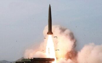 A short-range ballistic missile was fired over the Sea of ​​Japan जपानच्या समुद्रावर कमी पल्ल्याचं बॅलेस्टिक क्षेपणास्त्र डागलं हडपसर मराठी बातम्या Hadapsar Latest News, Hadapsar News