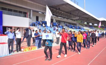Inauguration of State Level School Field Sports Tournament at Shiv Chhatrapati Sports Complex शिवछत्रपती क्रीडा संकुलात राज्यस्तरीय शालेय मैदानी क्रीडा स्पर्धेचे उद्घाटन हडपसर मराठी बातम्या Hadapsar Latest News Hadapsar News
