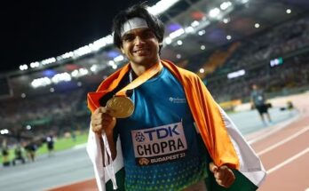 Javelin thrower Neeraj Chopra wins a gold medal at the World Athletics Championships जागतिक ॲथलेटिक्स अजिंक्यपद स्पर्धेत भालाफेकपटू नीरज चोप्राला सुवर्ण पदक हडपसर क्राइम न्यूज, हडपसर मराठी बातम्या, हडपसर न्युज Hadapsar Crime News, Hadapsar Marathi News, ,Hadapsar News