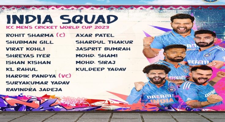Indian squad announced for the upcoming World Cup cricket tournament आगामी विश्वचषक क्रिकेट स्पर्धेसाठी भारतीय संघाची घोषणा हडपसर क्राइम न्यूज, हडपसर मराठी बातम्या, हडपसर न्युज Hadapsar Crime News, Hadapsar Marathi News, ,Hadapsar News
