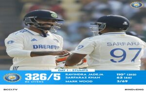India vs England cricket test match India 326 runs for 5 wicketsभारत विरुद्ध इंग्लंड क्रिकेट कसोटी सामन्यात भारताच्या 5 गडी बाद 326 धावा
हडपसर क्राइम न्यूज, हडपसर मराठी बातम्या, हडपसर न्युज Hadapsar Crime News, Hadapsar Marathi News, ,Hadapsar News, Hadapsar Latest News
