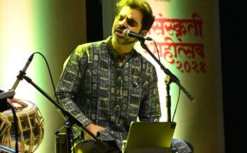 Abhanga sung by Rahul Deshpande at the Mahasanskriti Mahotsav enthralled the audience महासंस्कृती महोत्सवात राहुल देशपांडे यांनी गायलेल्या अभंगांनी श्रोते भक्तीरसात दंग हडपसर क्राइम न्यूज, हडपसर मराठी बातम्या, हडपसर न्युज Hadapsar Crime News, Hadapsar Marathi News, ,Hadapsar News