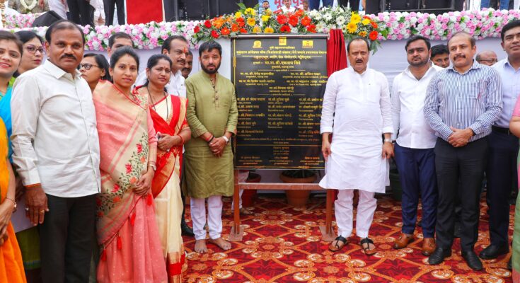 Deputy Chief Minister Ajit Pawar laid the foundation stone for development works in Vadgaon Sheri Assembly Constituency उपमुख्यमंत्री अजित पवार यांच्या हस्ते वडगाव शेरी विधानसभा मतदारसंघातील विकासकामांचे भूमिपूजन हडपसर क्राइम न्यूज, हडपसर मराठी बातम्या, हडपसर न्युज Hadapsar Crime News, Hadapsar Marathi News, ,Hadapsar News