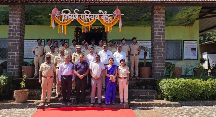 Forest Minister Sudhir Mungantiwar inaugurated the Mahadev Forest Nature Introduction Center at Bhimashankar वन मंत्री सुधीर मुनगंटीवार यांच्या हस्ते भिमाशंकर येथील महादेव वन निसर्ग परिचय केंद्राचे उद्धघाटन हडपसर क्राइम न्यूज, हडपसर मराठी बातम्या, हडपसर न्युज Hadapsar Crime News, Hadapsar Marathi News, ,Hadapsar News